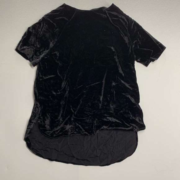 Velvet black top - Picture 1 of 3
